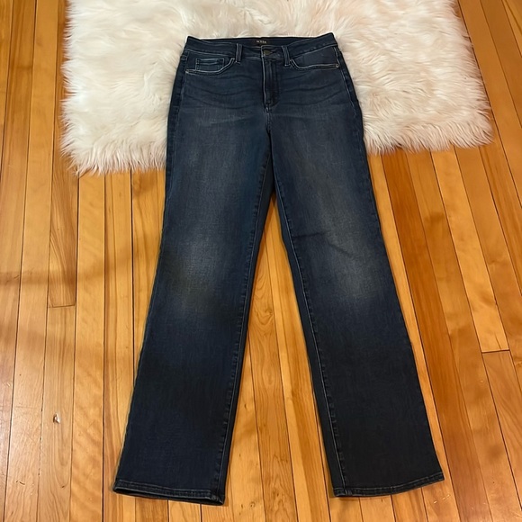 NYDJ Bailey Relaxed Straight Jeans in Bluewell - Picture 3 of 7